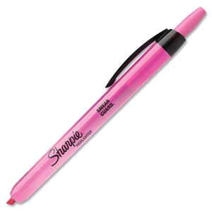 Sanford, L.P. 28029 Highlighter, Retractable,Chisel Pt-Narrow,1DZ,Fluorescent PK by Sharpie