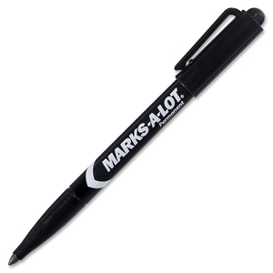 Avery 29857 Permanent Markers, Nontoxic, Bullet Point, Black by Avery