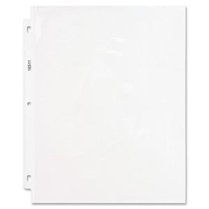 Sheet Protectors,Top Load,5 mil,11"x8-1/2",50/BX,Clear by Business Source