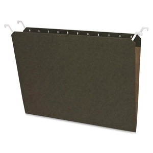 Sparco Products 41050 Hanging File Folders, 1/3 Cut, Ltr, 20/PK, Green by Sparco