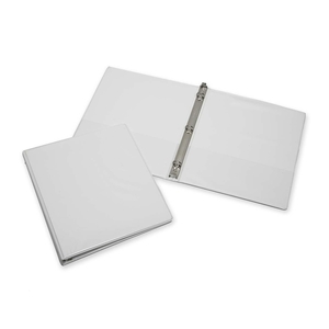 National Industries For the Blind 7510-01-510-4859 Rnd Ring View Binder, 1/2" Capacity, Holds 8-1/2"x11", White by SKILCRAFT