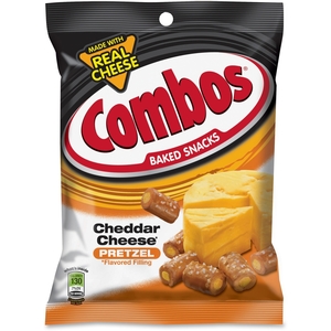 Mars, Inc 71471 Combos Pretzels, w/ Cheddar Cheese Filling, 1.8 oz. 18/BX by Combos