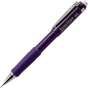 PENTEL OF AMERICA QE515V Mechanical Pencil, W/ Twist Eraser, 0.5 mm, Violet by Pentel