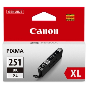 Canon, Inc CLI251XLBK Extra-Large Ink Cartridge, Black by Canon