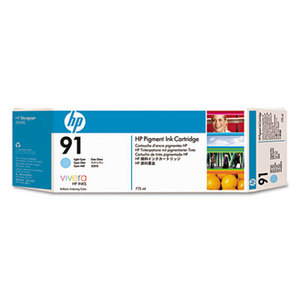 Hewlett-Packard C9470A C9470A (HP 91) Ink Cartridge, Light Cyan by HEWLETT PACKARD COMPANY