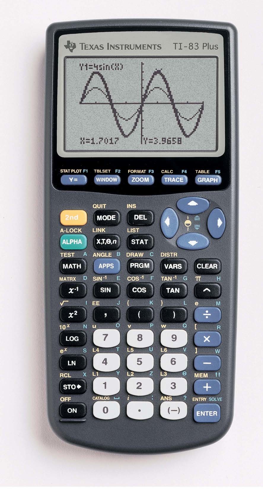 Texas Instruments TI-83 Plus Graphing Calculator - Black (83PL/TBL