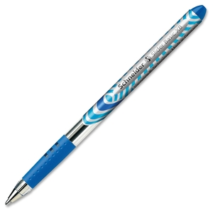 Schneider Schreibgerate GmbH & Co. KG 151203 Ballpoint Pen, Rubber Grip, Steel Point, Blue by Slider