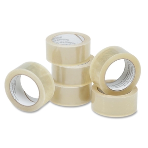 National Industries For the Blind 7510015796874 Package Tape, 3.1 mil, Commercial, 2"x55 yards, 6/PK, Clear by SKILCRAFT