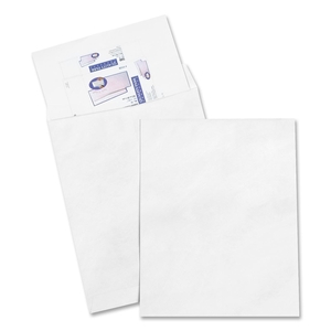 QUALITY PARK PRODUCTS R5121 Tyvek Open-End Jumbo Mailers,Plain,18"x23",25/BX,White by Quality Park