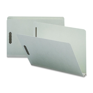 Nature Saver SP17233 Pressboard Fastener Folders,2" Exp,Legal,25/BX,Gray Green by Nature Saver