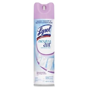 Reckitt Benckiser plc 79196 Air Sanitizing Spray, 10 oz, Morning Linen by Lysol