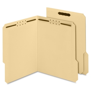 Tops Products 24537 Folder w/2Fastner, 11pt, 3/4 Exp, 1/3 Cut, Ltr, 50/BX, MLA by Globe-Weis