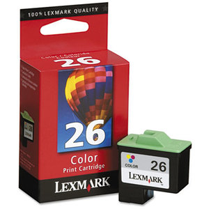 Lexmark International, Inc 10N0026 10N0026 Ink, 290 Page-Yield, Tri-Color by LEXMARK INT'L, INC.