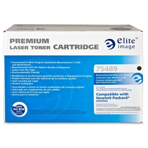 Elite Image 75489 MICR Toner Cartridge, 6000 Page Yield, Black by Elite Image