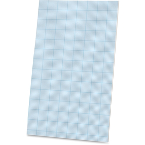 Tops Products 22028 Cross-Section Pad,Ruled 10x10,20lb.,40 Shts,8-1/2"x14",WE by Ampad