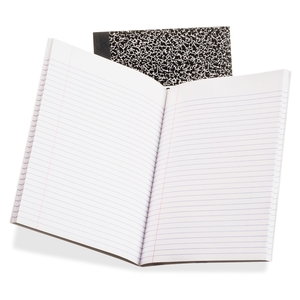 Tops Products 26252 Composition Notebk,College Rld,80 Shts,10"x7-7/8",Black by TOPS