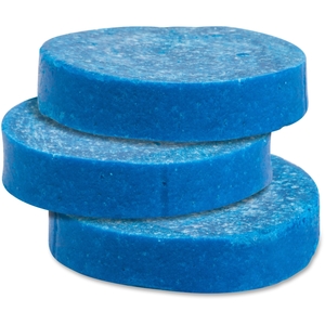 Toss Blocks w/Blue Dye, Non-Para, 12/BX, Cherry Scent/Blue by Genuine Joe