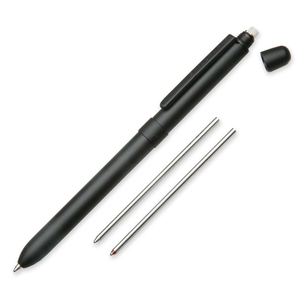 National Industries For the Blind 7520-01-564-9906 Dual Pen, Medium Pt. Pen/.5mm Pencil, Eraser, Black/Red Ink by SKILCRAFT