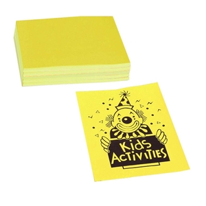 PACON CORPORATION 104316 Neon Bond Paper, 24 lb., 100 Sheets, 8-1/2"x11", Neon Yellow by Pacon