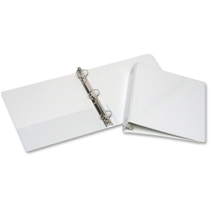 National Industries For the Blind 7510-01-519-4381 3-Ring View Binder,w/Pckts,1-1/2" Cap, Sz 8-1/2"x11", WE by SKILCRAFT