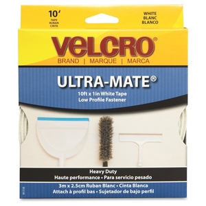 Velcro Industries B.V 91110 Fastener Tape, Hook/Loop,Water-Resistent,1"x10', White by Velcro