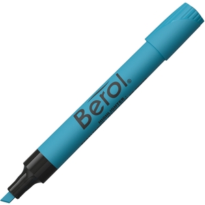 Sanford, L.P. 64328 Highlighter Marker, Chisel Tip, 12/pk, Blue Ink by Berol