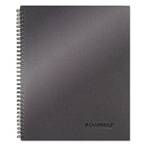 MeadWestvaco 06328 Side-Bound Guided Business Notebook, 8 7/8 x 11, Platinum, 80 Sheets by MEAD PRODUCTS