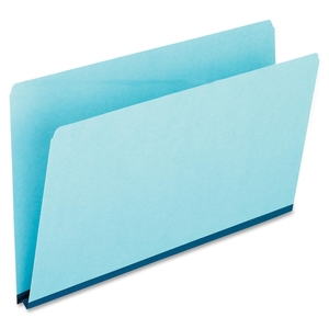 Tops Products 9300 Tab Folders, Straight Cut, 9-1/2"H, Legal-Size, 25/X, Blue by Pendaflex