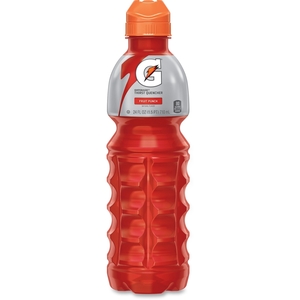 Gatorade Sports Drink, 24 oz Bottle, 24/CT, Fruit Punch by Quaker Oats