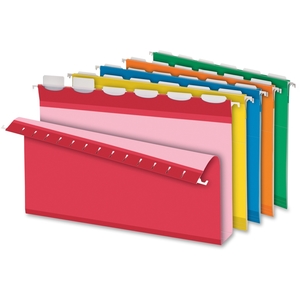 Tops Products 42702 Box Bottom Hanging Folders,w/Ready Tabs,Lgl, 20/BX, AST by Pendaflex