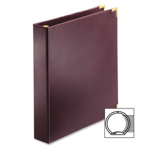 Tops Products 1445 710 Business Binder, 3 Ring, 1-1/2" Cap., 11"x8-1/2", Burgundy by Cardinal