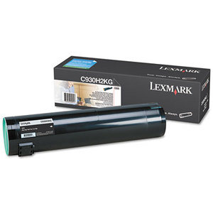 Lexmark International, Inc C930H2KG C930H2KG High-Yield Toner, 38000 Page-Yield, Black by LEXMARK INT'L, INC.