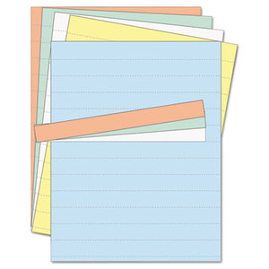 Data Card Replacement Sheet, 8 1/2 x 11 Sheets, Assorted, 10/PK by BI-SILQUE VISUAL COMMUNICATION PRODUCTS INC