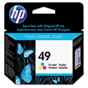 HP 49, (51649A) Tri-color Original Ink Cartridge by HEWLETT PACKARD COMPANY