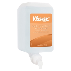 Kimberly-Clark Corporation 91554CT Antibacterial Foam Cleanser, 1000 ML by Kleenex