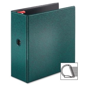 Tops Products 18064 Locking D-Ring Binder, 5" Cap, 11"x8-1/2",Evergreen by Cardinal