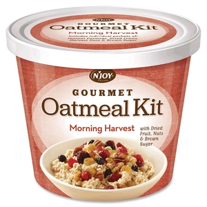 Sugar Foods Corporation 40772 Oatmeal Cup, Individually Wrapped, Morning Harvest, 8/CT by Njoy