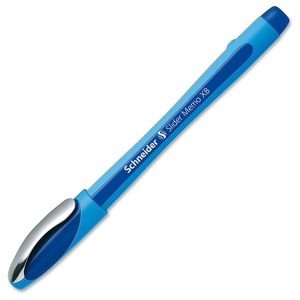 Schneider Schreibgerate GmbH & Co. KG 150203 Ballpoint Pen, Rubber Grip, 1.0mm, 10/BX, Blue by Slider