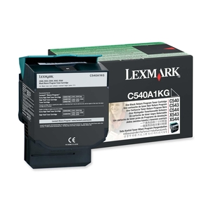 Lexmark International, Inc C540A1KG Print Cartridge, F/C540A1, 1000 Page Yield, Black by Lexmark