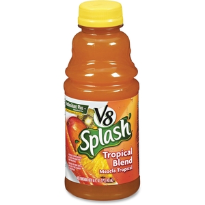 Campbell's 5516 V8 Splash Juice Drinks, 16oz, 12/PK, Tropical Blend by V8