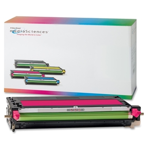 Media Sciences International 39201 Toner Cartridge, 4,000 Page YIeld, Magenta by Media Sciences
