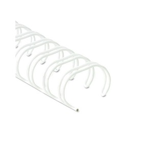 Fellowes, Inc 52540 Wire Bindings, 1/4" Diameter, 35 Sheet Capacity, White, 25/Pack by FELLOWES MFG. CO.