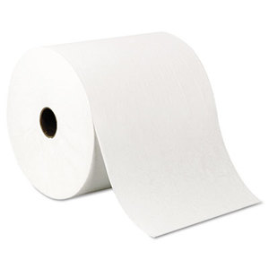 Kimberly-Clark Corporation 01005 Hard Roll Towels, 8" x 1000ft, Recycled, White, 6 Rolls/Carton by KIMBERLY CLARK