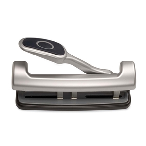 2-3 Hole Puncher,Adjustable,w/ Lever Handle,15-SH Capacity by OIC