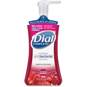 Henkel Corporation 03016 Foaming Hand Soap, Pump Bottle, 7.5oz., Power Berries by Dial Complete