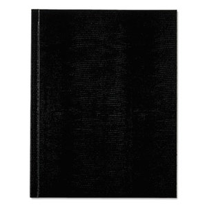 REDIFORM OFFICE PRODUCTS A7BLK Executive Notebook, College/Margin Rule, 9 1/4 x 7 1/4, White, 150 Sheets by REDIFORM OFFICE PRODUCTS