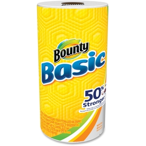 Procter & Gamble 92976 Bounty Basic Rolls, 1-Ply, 30/Rl, White by Bounty