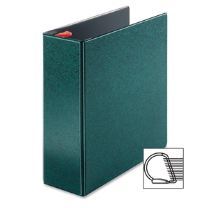 Tops Products 18054 Locking D-Ring Binder, 4" Cap,11"x8-1/2",Evergreen by Cardinal