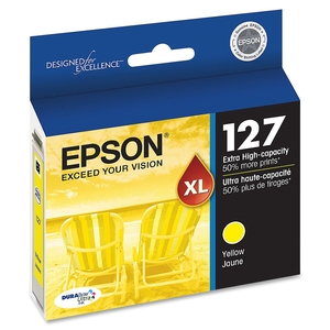 Epson Corporation T127420 Ink Cartridge, 765 Page Yield, Yellow by Epson