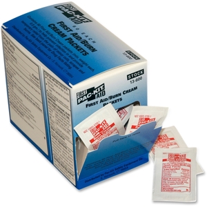 First Aid Burn Ointment, Singe Use Packets, 50/Bx, Red/White by First Aid Only
